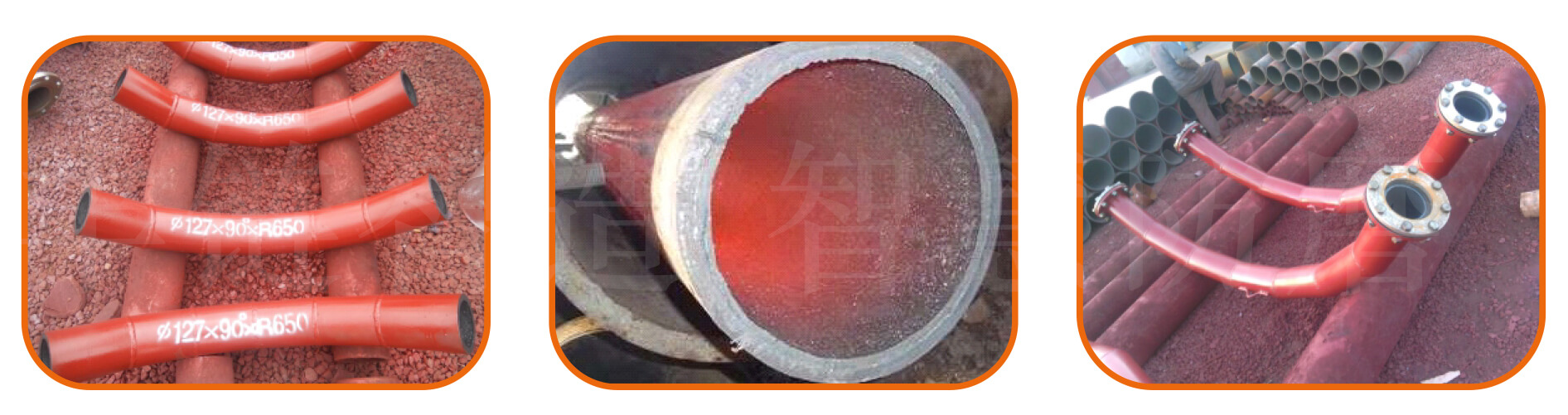 钢衬-SHS自蔓燃三氧化二铝（Al2O3）刚玉陶瓷耐磨复合管